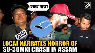Big Breaking! SU-30MKI CRASHES IN ASSAM: Locals assist in rescue operation; IAF launches probe