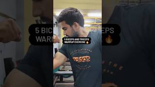 biceps and triceps warmup exercise 💪🏻 #gymroutine #premdeepsingh #workout