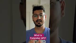 What is Federated API ? #graphql #api  #designpatterns #apidesign   #frontenddevelopment #software