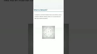 What is a network? #cybersecurity #network #interview