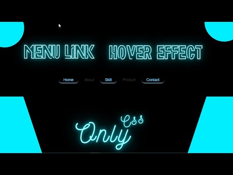 ✨How to Create Amazing CSS Hover Link Effects | Pure CSS Magic for Beginners✨