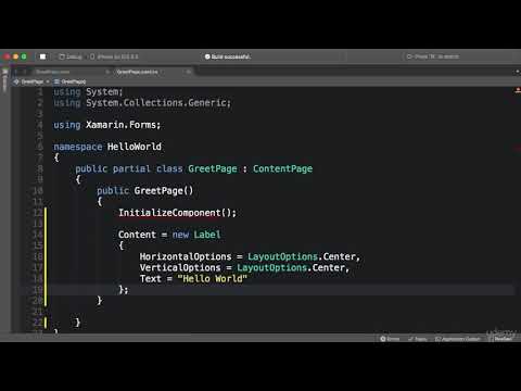 011 XAML vs Code - Xamarin Forms Course