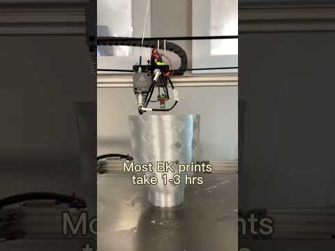3D printed check sockets in 1-3 hours of print time with vase mode & high flow #prosthetics #3dprint