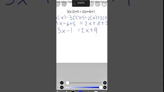 Evaluating Algebraic Expression No.1 (Finding the value of x) #algebra #learnmath