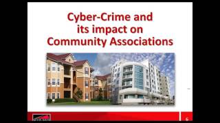 Crime Insurance for Community Associations Webinar