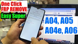 Samsung a04, a04e, a05, a06 FRP Bypass, Google Account Remove | Android 14/15