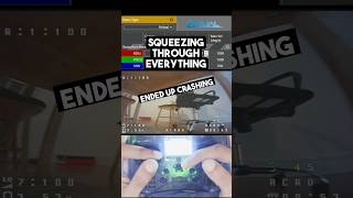 FPV PID tune whilst I SQUEEZE THROUGH EVERYTHING #tinywhoop #air65 #fpvdrone