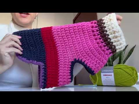 Material - parte 1 passo a passo roupa de crochê para cachorro!!