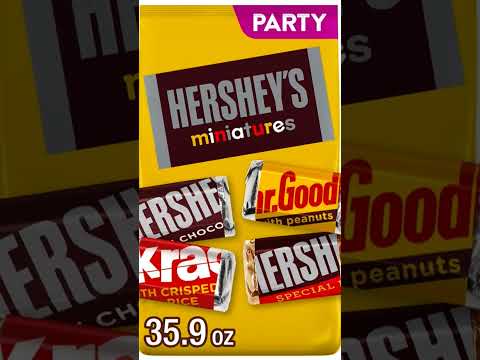 HERSHEY'S Miniatures Assorted Chocolate Candy, 35.9 Oz 🍫🎁🍬 #ad #Amazon #everyone #shopping #party