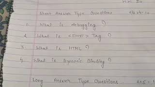 Medium = English Class=12th C Subject = computer  Topic=unit test 2