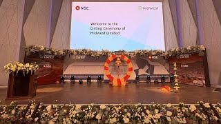 Listing ceremony of Midwest Limited