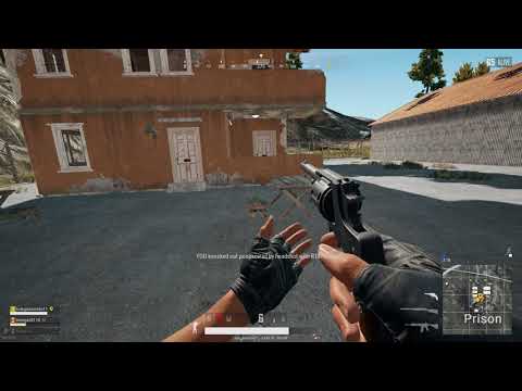 PUBG Revolver headshot while falling from roof