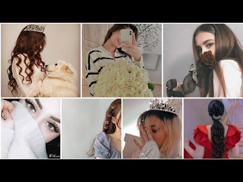 Top beautiful hidden face dpz for girls 🌼🤍|| [best collection]