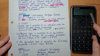 Equivalent Rates and TVM Calculations // Compounding & Payment Frequencies are Greater Than Annual