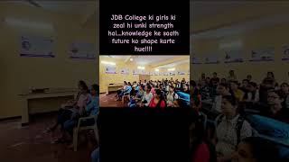 #LearningZeal #JdbGovtcollege#  #FutureShapers #WomenInEducation #Inspiration #KeepLearning
