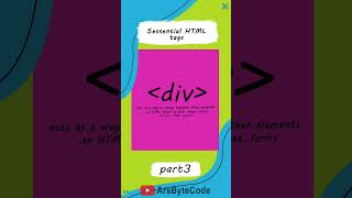 5 essential HTML tags part 3