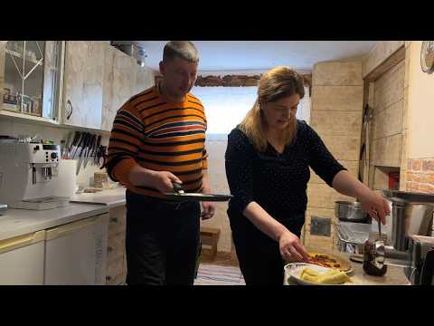 ❄️🏔️ Frosty winter day in the Carpathians | Young couple and grandparents' old house ❤️