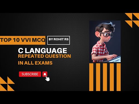 C language important mcq| C language interview questions| C language basic questions| #clanguage #c
