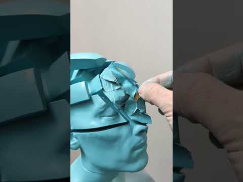 Revealing my last sculpture... #sculpture #3dprinting #artwork #artist #aesthetic #cinematic