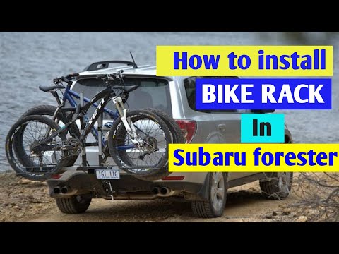 How to install bike rack in subaru forester (installation) | #subaruforester#subaruforester2022#rack
