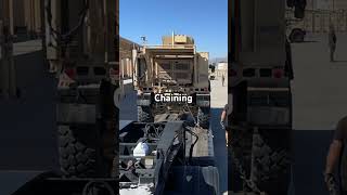 Fast loading #usarmy  #music #greek #heavyhaul #trucking #heavyhaullife