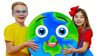 Save the Planet! | Nick and Poli - Nursery Rhymes & Kids Songs