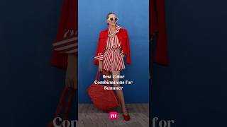 Best Color Combinations for Summer for Women #colorcombos #styleover40
