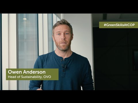 Owen Anderson | OVO | Green Skills at COP | IEMA