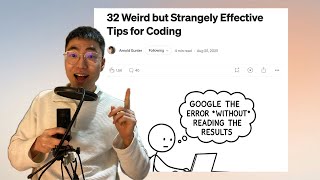 32 Weird but Strangely Effective Tips for Coding