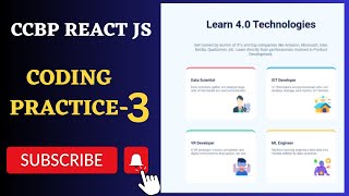 Technology Cards | Coding Practice 3 | REACT JS | NxtWave | CCBP 4.0