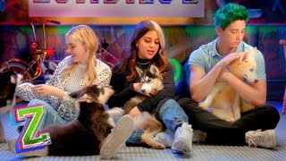 Puppy Q&A Challenges with Meg, Milo, and Ariel!  🐶| Compilation | ZOMBIES 2 | @disneychannelmusic