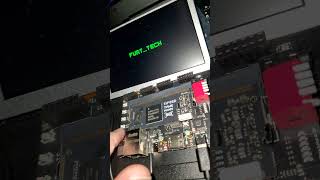 FPGA Tft Driver in Verilog: It Works! #digitallogic #electronicslab #diyelectronics