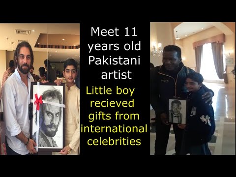 Meet Shah Khan | Little artist of Pakistan who won hearts of people all around the world