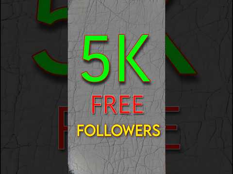 5K Free FOLLOWERS 🤩 on instagram || Instagram followers kaise Badhaye