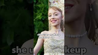 Why does Ariana Grande cover up her tattoos in public #celebrity #shortvideo #entertainment