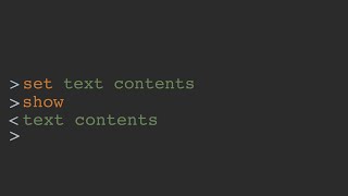 Building the world's worst text editor