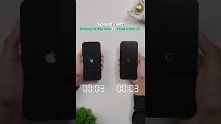 Speed Test: iPhone 16 Pro Max vs Google Pixel 9 Pro XL