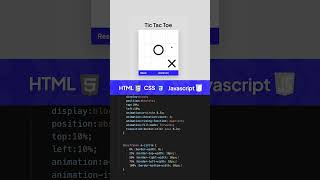 Tic-Tac-Toe code result! #techlife #coderesult #codingbootcamp