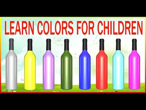 Learning Colors For Children With Bottle