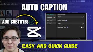 How to Add automatic Captions on CapCut PC (Step by Step) | (2026) | automatic subtitles