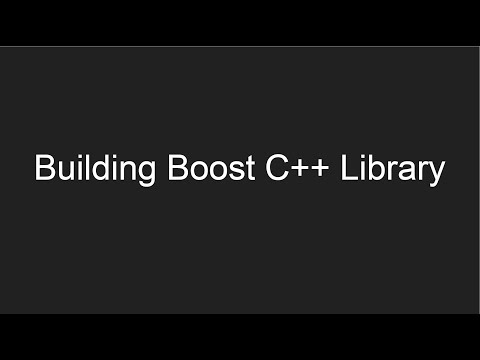 Building Boost C++ library and testing a simple Python embedding in C++