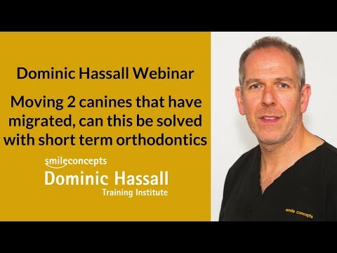 Moving 2 canines that have migrated, can this be solved with short term orthodontics