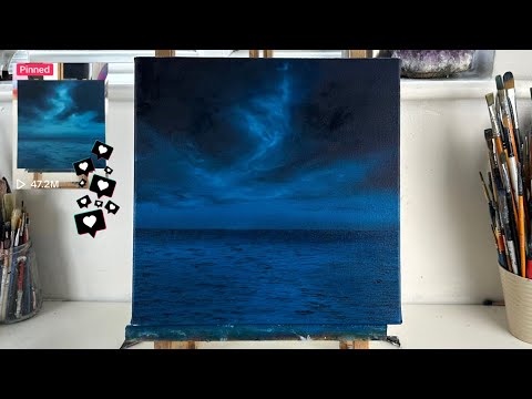 Re-painting My Viral Painting - Paint With Me (in real time)