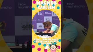 #magnus_carlsen comes late#vishwanathananand#vishyanand#worldchesschampion#chesslovers#chesschampion