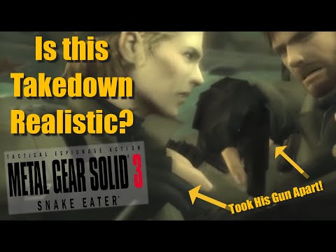 Is the Boss's Takedown Realistic in Metal Gear Solid 3?