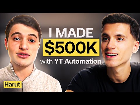 He Made $500,000 with YouTube Automation | Harut (Grow Channels Review)