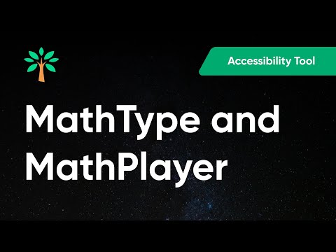 3  MathType and MathPlayer