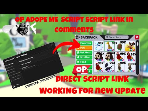 Adopt me Make all pets Fly and Ride Dupe script (works June 2024!)