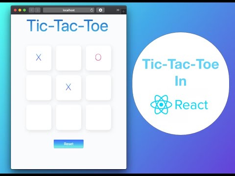 Creating TicTacToe game in React JS