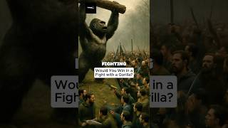 Would You Win in a Fight with a Gorilla... #animation #humanbehavior #thinkdeep #humannature #facts